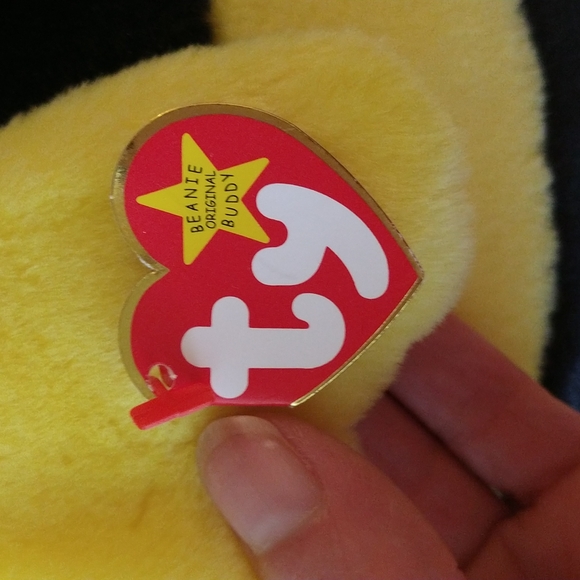 Nwot. Vintage, Rare, & Retired Bubbles the Beanie Baby. Mint condition. - Picture 7 of 9